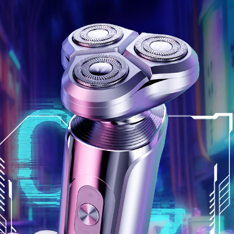 Xiaomi Enchen X2 elektromos borotva mágneses vágópengével, új verzió (ezüst)