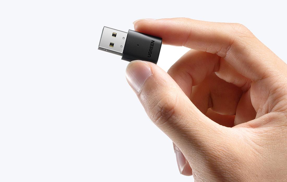 UGREEN CM390 Bluetooth 5.0 USB adapter (fekete)