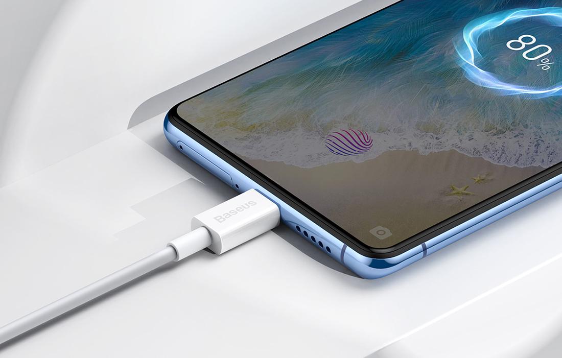 Baseus Superior Series USB-micro USB kábel, 2A, 2m (fehér)