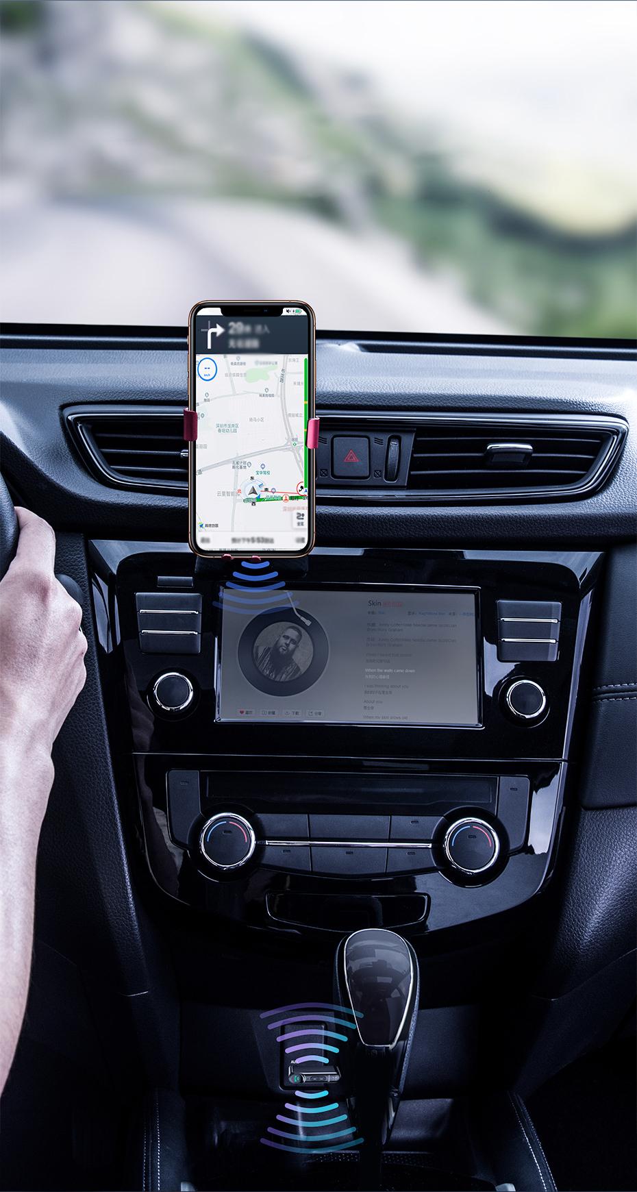 Bluetooth 5.0 AUX vevő Baseus Qiyin