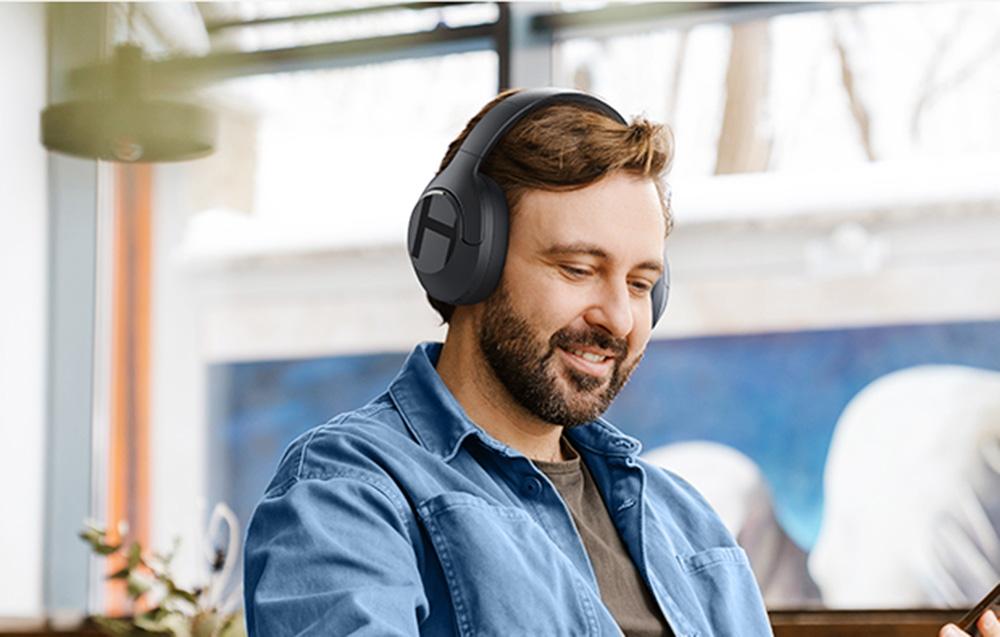 Xiaomi Haylou S35 vezeték nélküli fejhallgató, ANC (sötétkék)