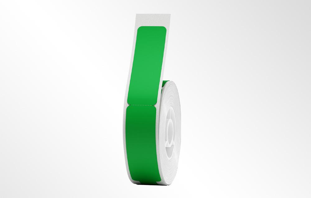 Thermal labels Niimbot 12.5x74+35, 65 pcs (Green)