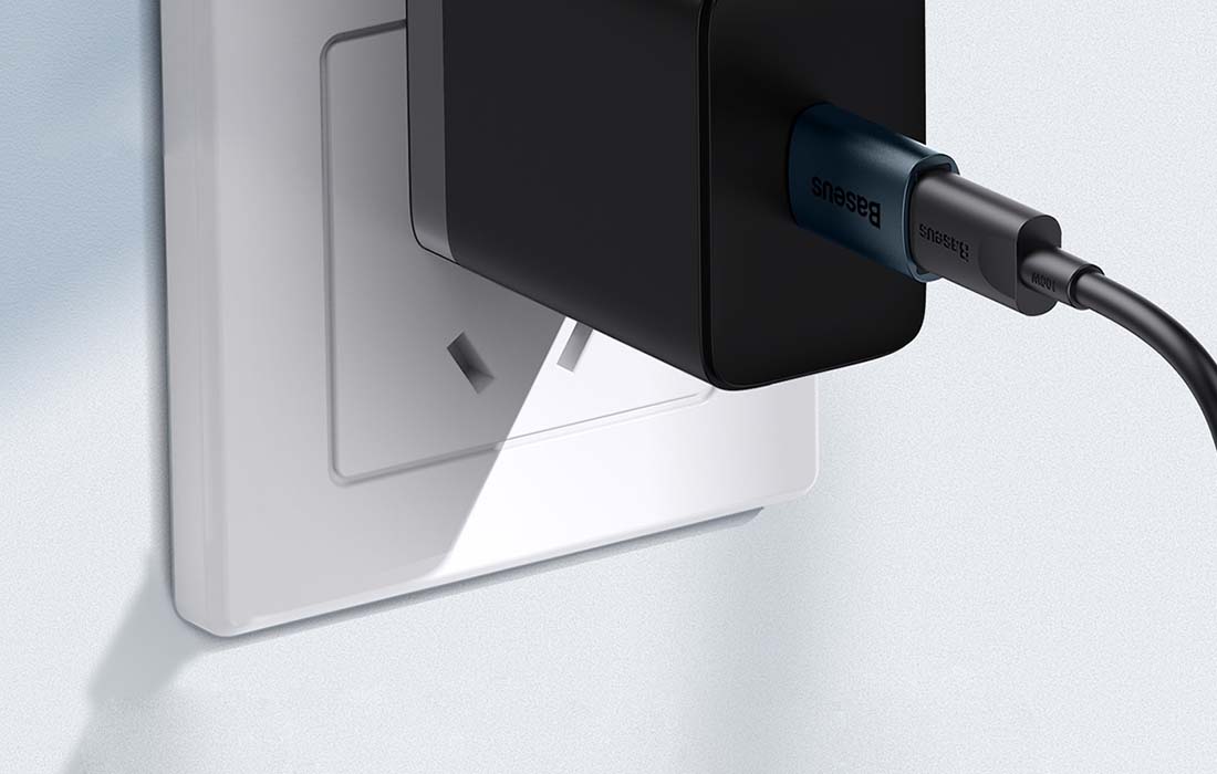Baseus Ingenuity USB-A – USB-C OTG adapter (kék)